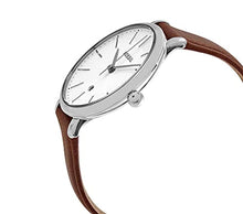 Load image into Gallery viewer, Fossil Women's Jacqueline Quartz Stainless Steel and Leather Three-Hand Date Watch, Color: Silver, Brown (Model: ES4368)
