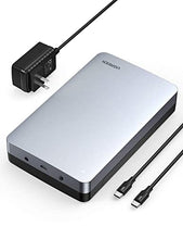 Load image into Gallery viewer, UGREEN 3.5" 2.5" 6Gbps Aluminum USB C Hard Drive Enclosure with Plastic Hard Drive Enclosure
