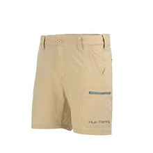 Load image into Gallery viewer, HUK Next Level 7" Short | Quick-drying Performance Shorts, Khaki, Medium
