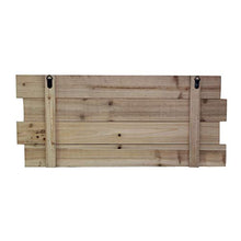 Load image into Gallery viewer, Stonebriar Rustic Wood Collage Picture Frame with Clips and Metal Detail Brown 26" x 11"
