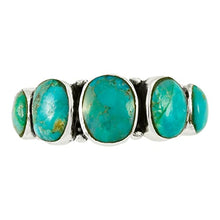 Load image into Gallery viewer, Turquoise Ring Sterling Silver 925 &amp; Genuine Turquoise Statement Ring (SELECT color) (Turquoise, 7)
