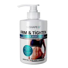 Load image into Gallery viewer, Reshape Collagen Body Cream Moisturizing Lotion, Tightening Cellulite Cream Improves Elasticity, Plumps Sagging Skin. Cruelty-Free Body Lotion W/Green Tea, Aloe Vera, Chamomile (15 Fl Oz (Pack of 1))
