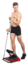 Load image into Gallery viewer, TOGEDI Core Trainers Ab Crunch Home Abdominal Cardio Machine Body Fitness Pectoral Muscle Biceps Building Workout Exerciser Equipment with Resistance Bands Exercise Guide Sport Towel for Gym Office
