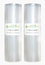 Load image into Gallery viewer, 2 Pack of Vacuum Sealers Unlimited - 11" x 50' Rolls For FoodSaver, etc. - Thicker, Heavy-Duty Commercial Quality Textured Vacuum Sealer Bags - BPA Free
