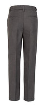 Load image into Gallery viewer, RGM Boys Dress Pants Flat-Front Skinny fit Slacks - Poly Rayon Giovanni Uomo New Blue 6
