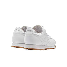 Load image into Gallery viewer, Reebok Women's Classic Leather Sneaker, White/Gum, 7
