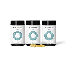 Load image into Gallery viewer, Nutrafol Men's Hair Growth Supplement, Clinically Proven for Thicker-Looking, Stronger-Feeling Hair and More Scalp Coverage (3-Month Supply)
