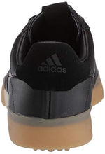 Load image into Gallery viewer, adidas Men's Adicross Retro Golf Shoe, core Black/Gold Metallic/Gum, 15 Medium Wide US

