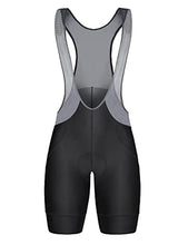 Load image into Gallery viewer, BALEAF Men's Cycling Bib Shorts 4D Padded Bike Bibs Tights Bicycle Riding Clothes Pockets UPF50+ Black L
