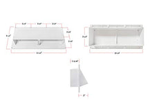 Load image into Gallery viewer, Camp'N RV Exhaust Vent Cover - RV Range Hood Vent / RV Range Hood Cover (White)
