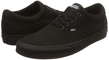 Load image into Gallery viewer, Vans Women's Doheny Trainers, Black Canvas Black Black 186, 7.5
