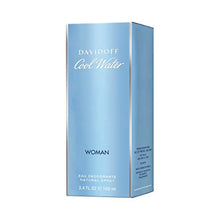 Load image into Gallery viewer, Cool Water by Zino Davidoff | Eau de Deodorante | Fragrance for Women | Ocean Breeze and Sea-Water Scent | 100 mL / 3.4 fl oz
