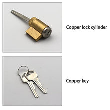 Load image into Gallery viewer, Sliding Glass Patio Door Handle Cylinder ALLYWASAI Sliding Door Lock Suitable for Balcony Sliding Door with Key
