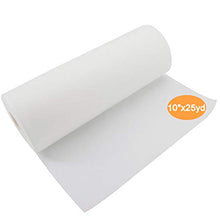 Load image into Gallery viewer, New brothread Wash Away - Water Soluble Machine Embroidery Stabilizer Backing &amp; Topping 10" x 25 Yd roll - Light Weight - Cut into Variable Sizes for Machine Embroidery and Hand Sewing
