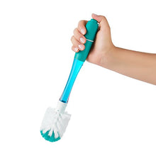 Load image into Gallery viewer, OXO Tot Soap Dispensing Bottle Brush with Stand, Teal
