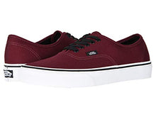 Load image into Gallery viewer, Vans Unisex Authentic Sneaker, Port Royale/Black, Size 8.5

