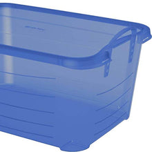 Load image into Gallery viewer, Life Story Blue Closet Organization &amp; Storage Box Container, 55 Quart (4 Pack)
