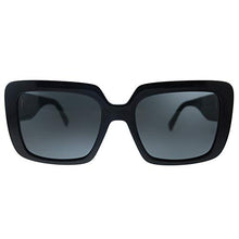 Load image into Gallery viewer, Versace VE 4384B GB1/87 Black Plastic Square Sunglasses Grey Lens
