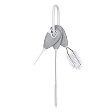 Load image into Gallery viewer, OXO Tot Cleaning Set for Straw &amp; Sippy Cup, Gray
