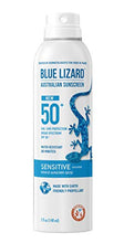 Load image into Gallery viewer, BLUE LIZARD Mineral Sunscreen Sensitive SPF 50+ Spray, 5 Ounce
