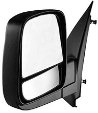 Load image into Gallery viewer, Driver Side Textured Side View Mirror for 08-14 Chevy Express &amp; GMC Savana 1500, 08-17 Chevy Express 2500 3500, GMC Savana 2500 3500 - with Blind Spot Corner Glass - GM1320395
