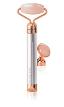 Load image into Gallery viewer, Finishing Touch Lumina Lumina Lumina Flawless Contour Vibrating Facial Roller &amp; Massager, Rose Quartz
