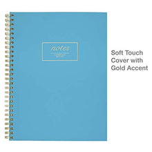 Load image into Gallery viewer, Mead Cambridge Meeting Notebook, Journal, 9-1/2" x 6-5/8 ", Legal Ruled, 80 Twinwire Sheets, Notetaking, Teal (49587)
