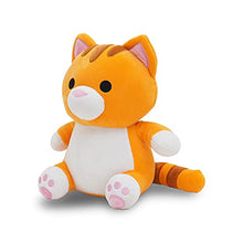 Load image into Gallery viewer, Avocatt Orange Cat Plush Toy - 10 Inches Plushie Stuffed Animal - Hug and Cuddle with Squishy Soft Fabric and Stuffing - Cute Cat Gift for Boys and Girls
