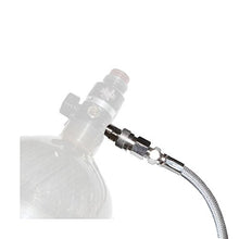 Load image into Gallery viewer, Maddog Paintball Airsoft Fill Whip Hose Extension 4500 Psi PCP - 36 inch Stainless Steel Charging System
