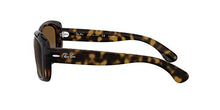 Load image into Gallery viewer, Ray-Ban Women's RB4101 Jackie Ohh Sunglasses, Light Havana/Polarized Brown Gradient, 58 mm
