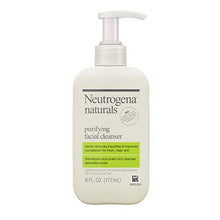 Load image into Gallery viewer, Neutrogena Naturals Purifying Daily Facial Cleanser with Natural Salicylic Acid from Willowbark Bionutrients, Hypoallergenic, Non-Comedogenic &amp; Sulfate-, Paraben- &amp; Phthalate-Free, 6 fl. oz
