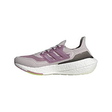 Load image into Gallery viewer, adidas Women's Ultraboost 21 Running Shoe, Ice Purple/White/Rose Tone, 8.5
