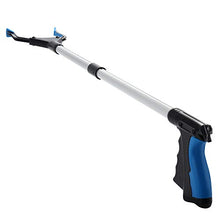 Load image into Gallery viewer, Reacher Grabber Tool, 32" Foldable Grabbers for Elderly, Lightweight Extra Long Handy Trash Claw Grabber, Reaching Assist Tool for Trash Pick Up, Nabber, Litter Picker, Arm Extension (Orange) (Blue1)
