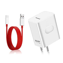 Load image into Gallery viewer, Rexin OnePlus 7 pro Warp Charger, 30W Power Adapter [5V 6A] + OnePlus USB-C Fast Charging Cable 1M / 3.3FT Data Cable for OnePlus7 6T 6 5T 5
