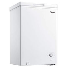Load image into Gallery viewer, Midea MRC04M3AWW, White 3.5 cu. ft. Mini Freezer, Cubic Feet
