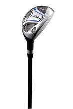 Load image into Gallery viewer, Aspire XD1 Men's Complete Golf Clubs Package Set Includes Titanium Driver, S.S. Fairway, S.S. Hybrid, S.S. 6-PW Irons, Putter, Bag, 3 H/C's Right Hand - Blue - Choose Size! (Regular Size, Right Hand)

