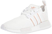 Load image into Gallery viewer, adidas Originals Women's NMD_r1 Sneaker, White/Rose Gold Metallic, 6
