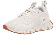 Load image into Gallery viewer, Reebok Women's Zig Dynamica Sneaker, chalk/pure grey/rubber gum
