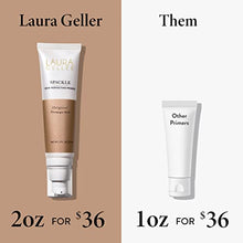 Load image into Gallery viewer, LAURA GELLER NEW YORK All Time Glow Kit (2 PC) - Spackle Super-Size Skin Perfecting Primer, Champagne Glow - Baked Natural Glow Highlighter, French Vanilla
