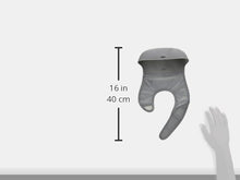 Load image into Gallery viewer, OXO Tot Waterproof Silicone Roll Up Bib with Comfort-Fit Fabric Neck, Gray
