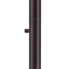 Load image into Gallery viewer, Light Blaster Modern Retro Torchiere Floor Lamp Warm Bronze White Frosted Glass Bowl Shade for Living Room Bedroom Uplight - Possini Euro Design
