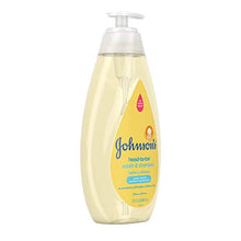 Load image into Gallery viewer, Johnson's Head-to-Toe Gentle Tear-Free Baby &amp; Newborn Wash &amp; Shampoo, Sulfate-, Paraben- Phthalate- &amp; Dye-Free, Hypoallergenic Wash for Sensitive Skin &amp; Hair, 27.1 fl. Oz
