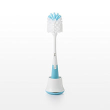 Load image into Gallery viewer, OXO Tot Bottle Brush with Nipple Cleaner and Stand, Aqua
