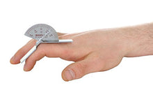 Load image into Gallery viewer, Baseline 12-1015 Finger Goniometer, Metal, Small, 3.5"
