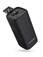Load image into Gallery viewer, Portable Charger RAVPower 80W AC Outlet Power Bank 20000mAh 30W PD USB C Laptop Charger External Battery Pack for MacBook Pro Dell iPad Pro Nintendo Switch iPhone Samsung(USB C Charger Not Included)
