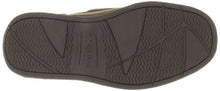 Load image into Gallery viewer, Sperry boys Lanyard boat shoes, Dark Tan/Navy, 6 Big Kid US
