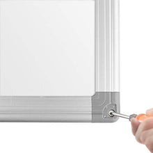 Load image into Gallery viewer, V VAB-PRO 24x36 inch Magnetic Dry Erase White Board w/Pen Tray, Accessories &amp; Installation Kit; Wall Mount, Aluminum Frame. for Office, Home and School- WYP1272436
