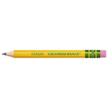 Load image into Gallery viewer, Dixon Ticonderoga Company Golf Pencil, Ticonderoga, 3.5", 72/Box, Yellow (DIX13472)
