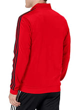 Load image into Gallery viewer, adidas Men's Essentials Warm-Up 3-Stripes Track Top, Scarlet/Black, XX-Large
