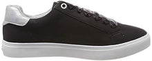 Load image into Gallery viewer, Dockers by Gerli Women's 44ma202-680155 Low-Top Sneakers, Black (Schwarz/Silber 155) 3 UK
